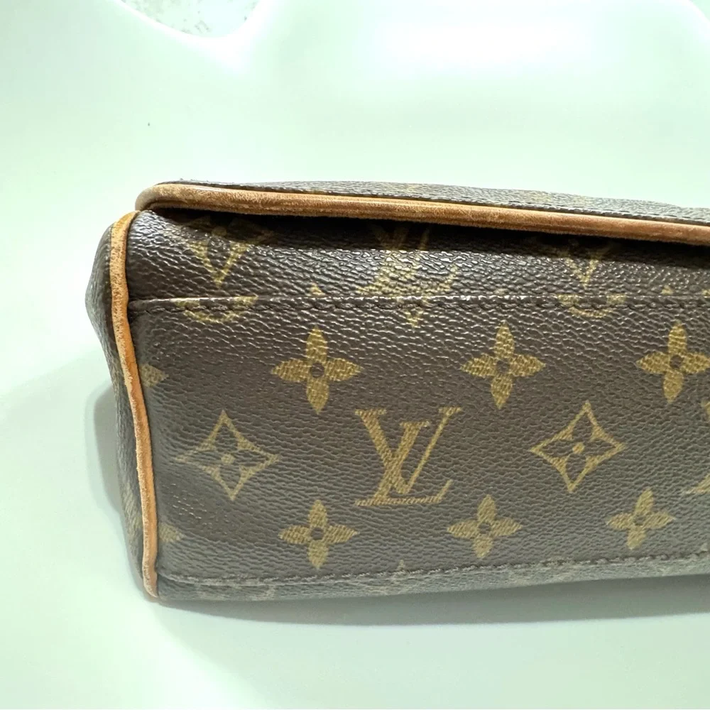 Louis Vuitton Monogram Messenger Bag 2002 France Vintage